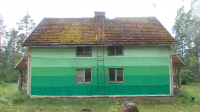 vihreä talo